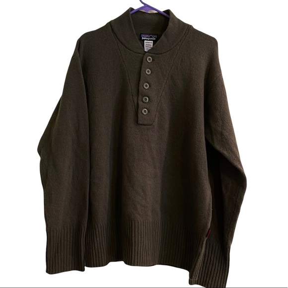 Patagonia Other - Men’s PATAGONIA Lambs Wool Button Down Sweater